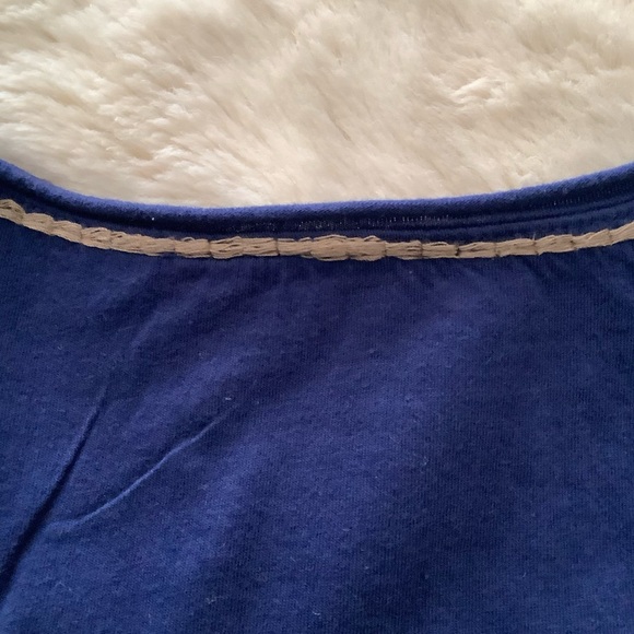 Johnny Was Embroidered Navy Tunic With Three Quarter Length Sleeves, Size 2X. - Picture 12 of 14